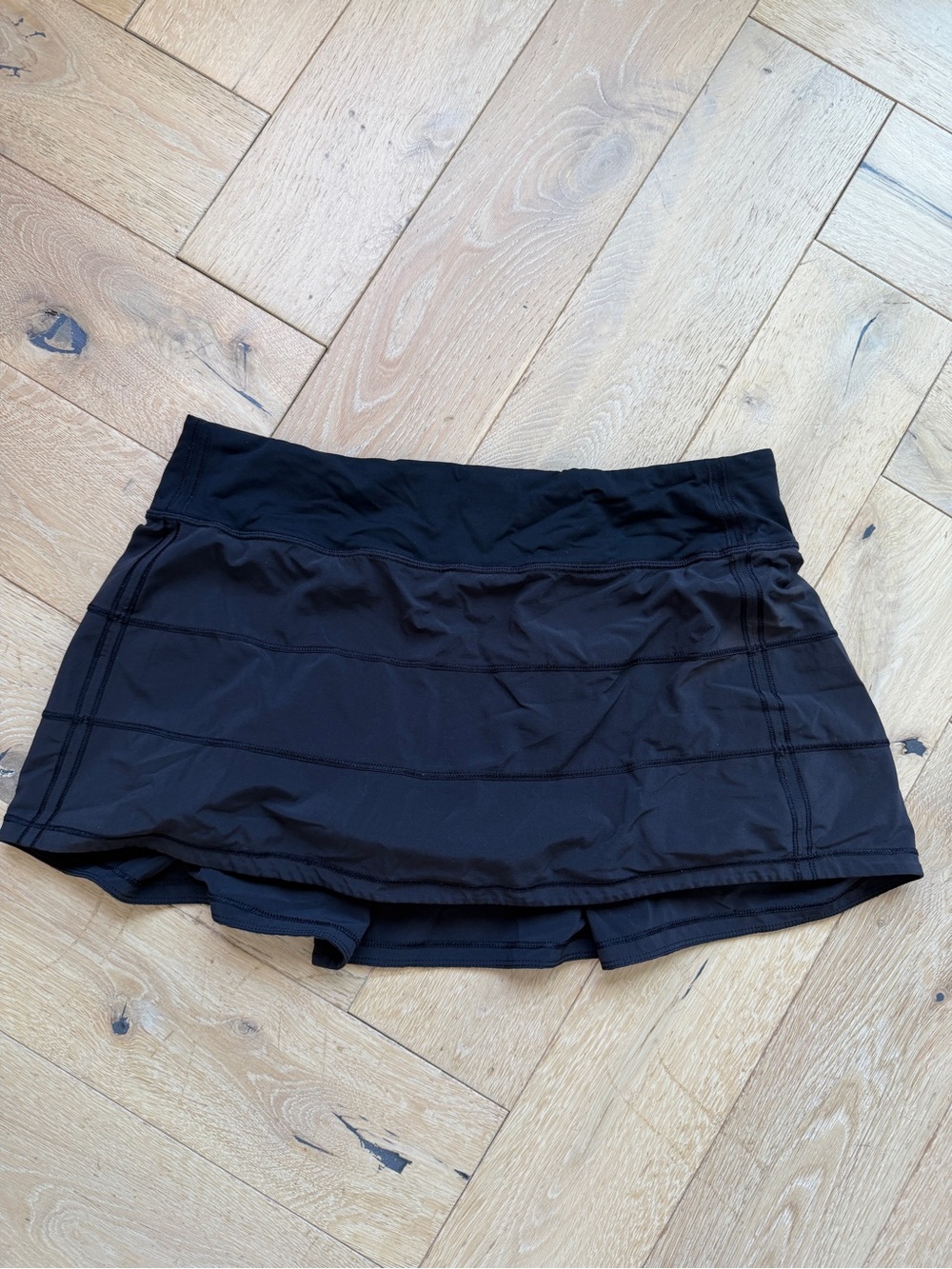 lululemon athletica Black Athletic Skort